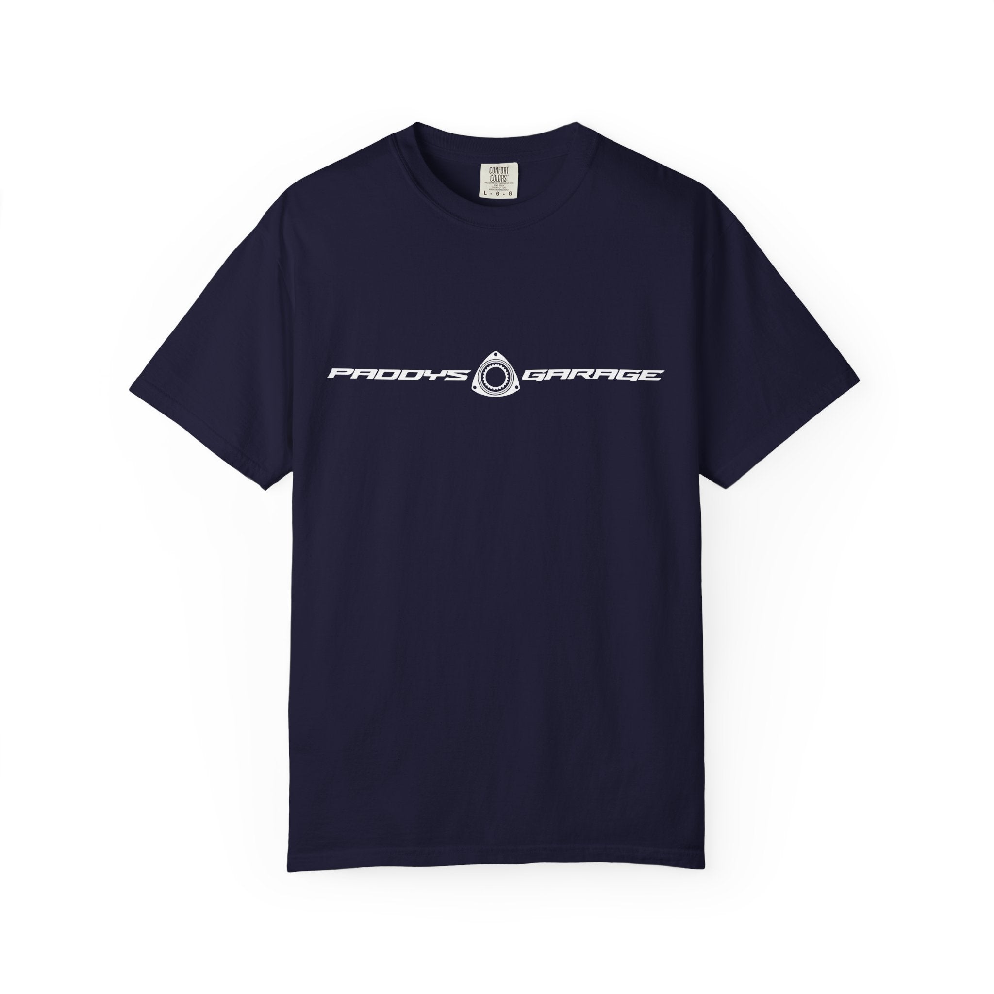 Dark Shirt full logo. Comfort Colors