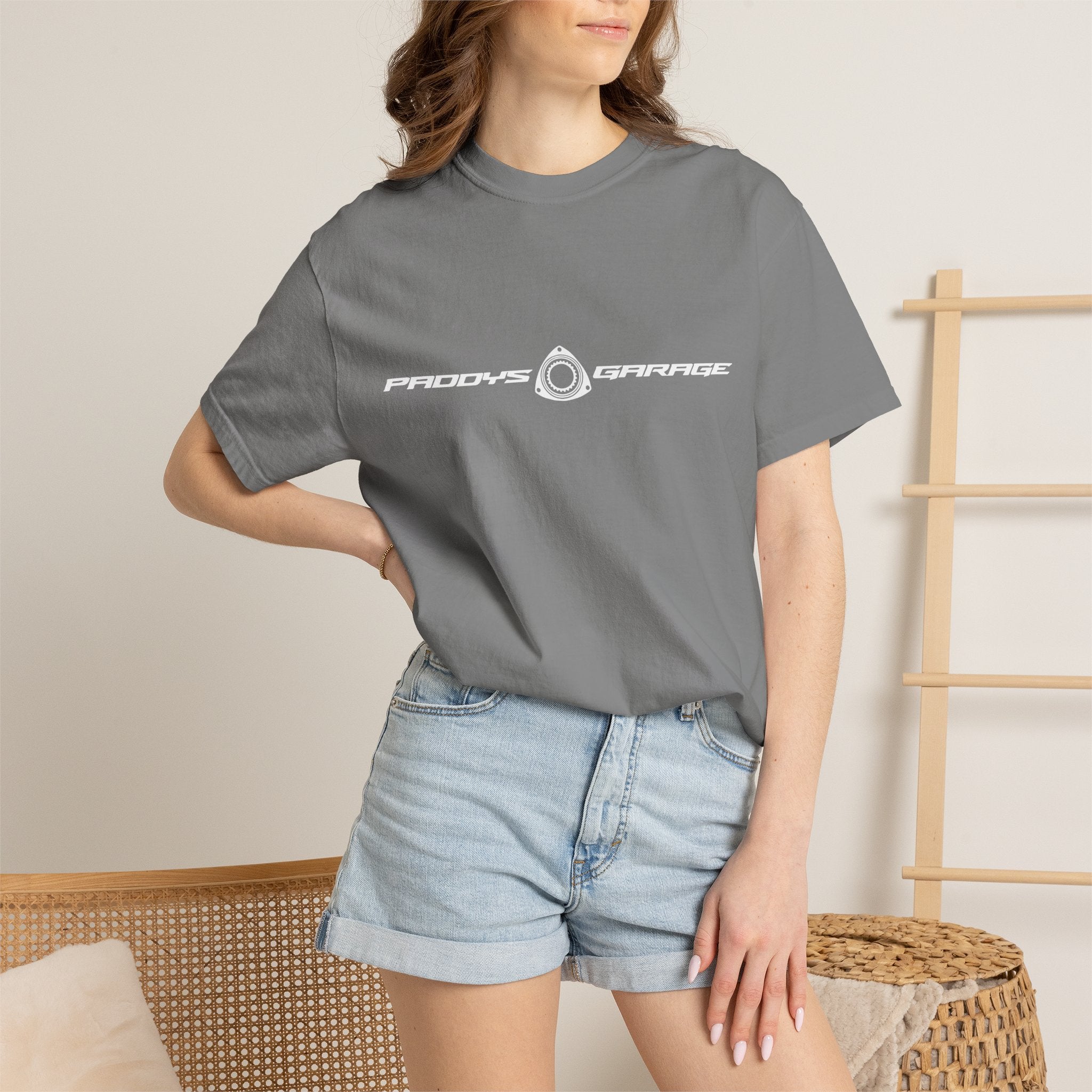 Dark Shirt full logo. Comfort Colors
