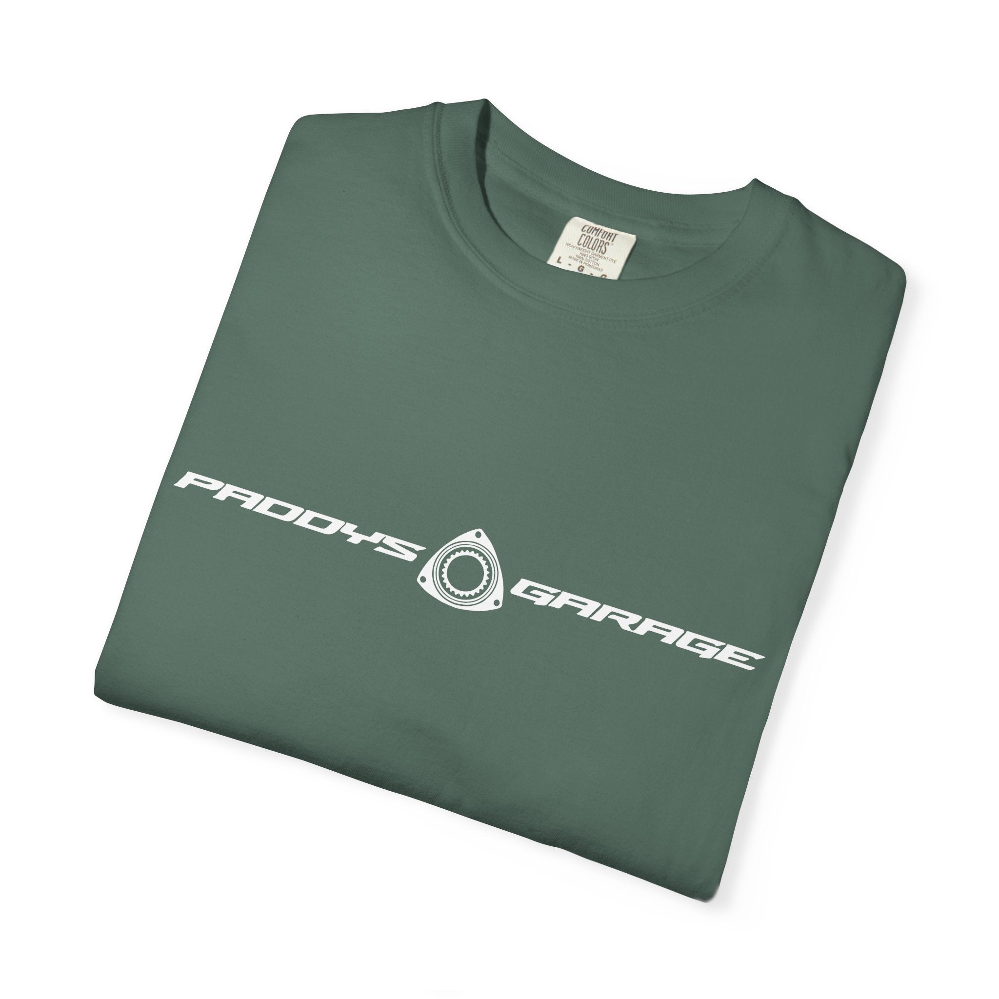 Dark Shirt full logo. Comfort Colors