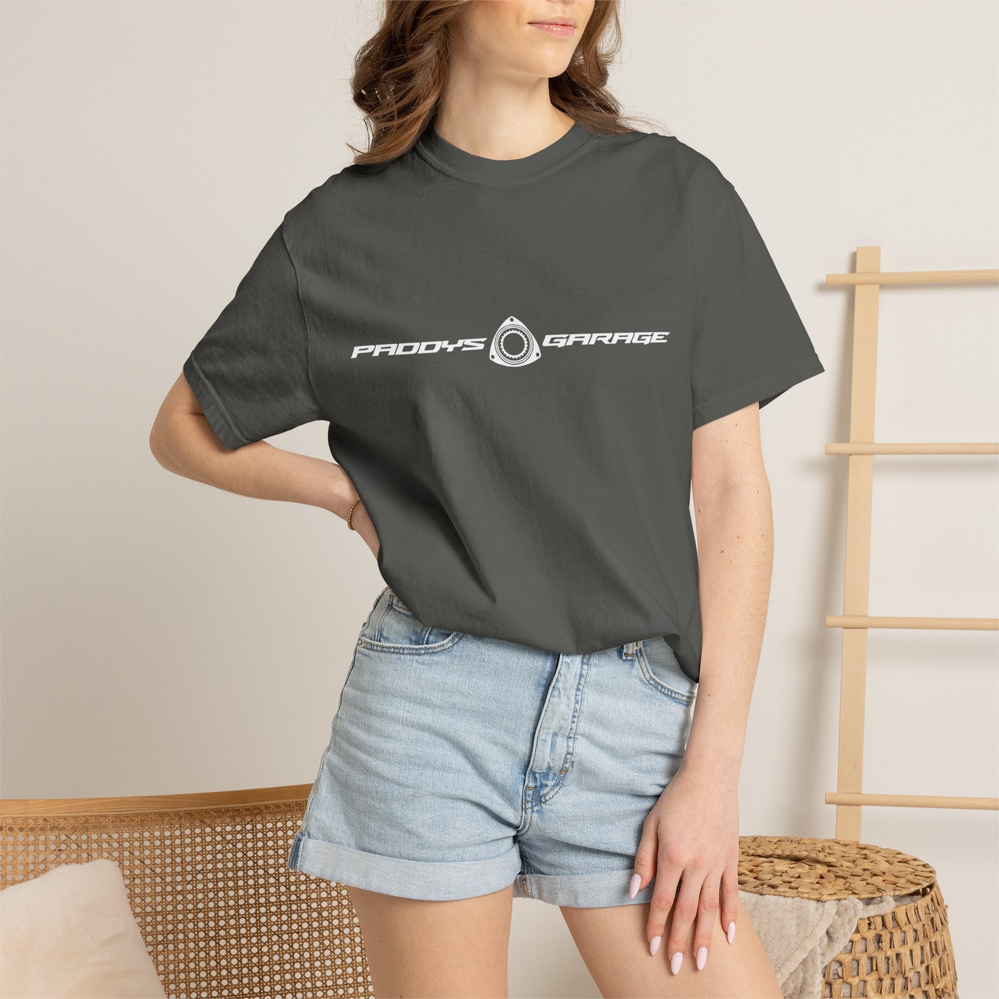 Dark Shirt full logo. Comfort Colors