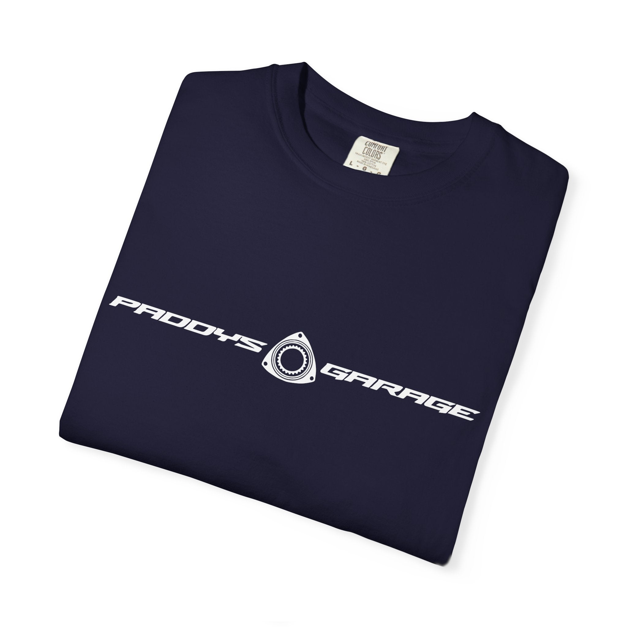 Dark Shirt full logo. Comfort Colors