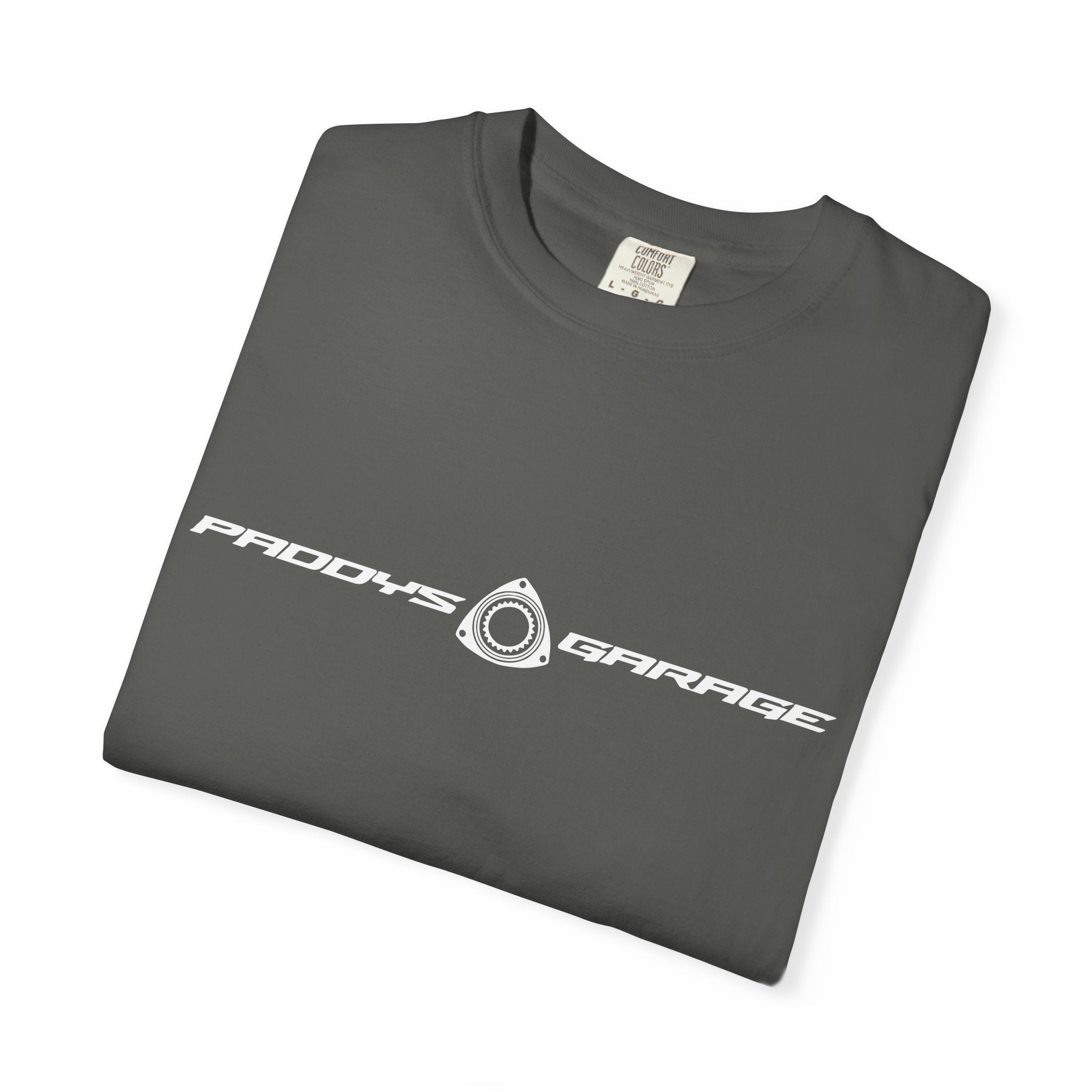 Dark Shirt full logo. Comfort Colors